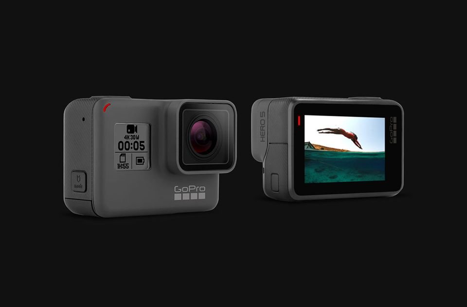 كاميرا GoPro هيرو 5 مع شاشة