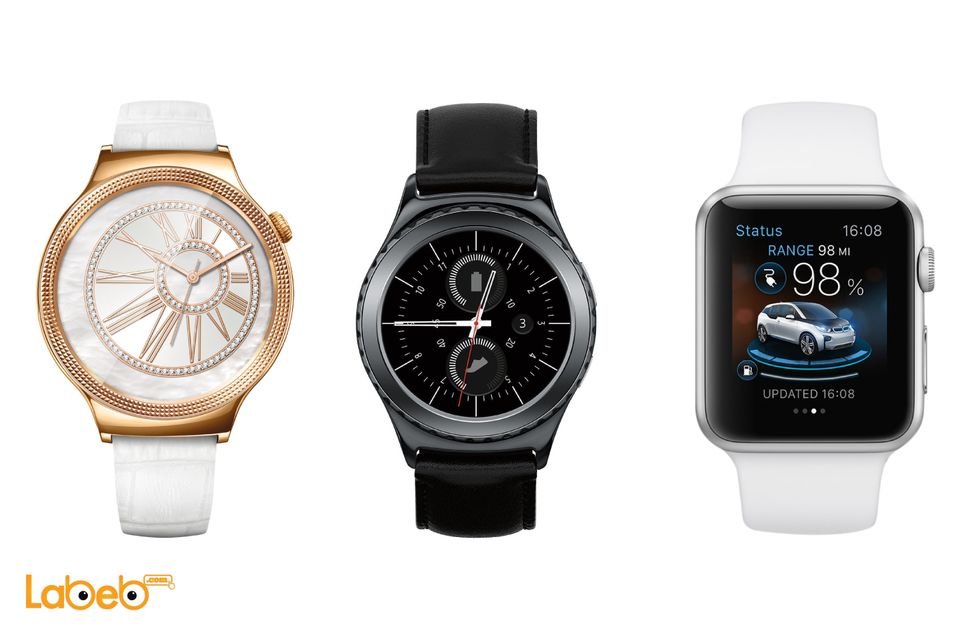 Most famous brands of smartwatches. 
