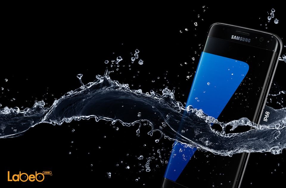 Galaxy S7 Edge is water and dust resistant withstanding a depth up to 1.5 m for 30 minutes.