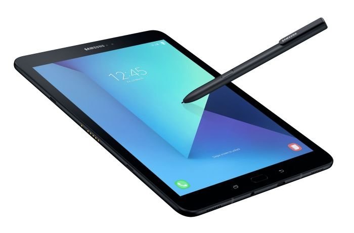 Samsung Galaxy Tab S3 with an S-pen