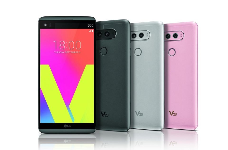 صورة ألوان LG V20