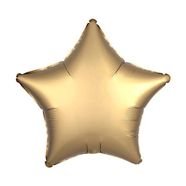 בלון מיילר 18- חלק כוכב זהב מט כרום אנגרם