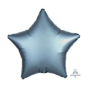 בלון מיילר 18 - כוכב כחול פלדה כרום אנגרם
