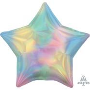 בלון מיילר 18- הולוגרפי צבעים מתחלפים סגלגל כוכב