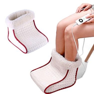 جهاز تدفئة القدمين الكهربائية تدفئة القدم الساخن للعناية الصحية لكبار السن في الطقس البارد ، 