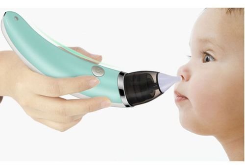 جهاز تنظيف انف طفلك - جهاز شفط المخاط من الأنف للصغار شفاط الأنف الكهربائي للرضع أداة تنظيف انف