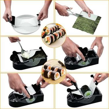 الة تحضير السوشي المنزلية ادوات تحضير السوشي الياباني في المنزل طريقة عمل السوشي الصحية - طريقة