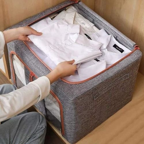 صناديق الملابس - صندوق تخزين الملابس عصري للملابس ومنظم الملابس الرهيب نوافذ شفافة الحل الأمثل