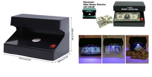 اشترِ كاشف العملة آلة بأفضل الميزات - أجهزة فحص النقود | سعر جهاز كشف العملات المزورة بالأشعة فوق