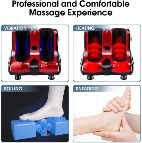 جهاز مساج الأقدام و الساقين - مستلزمات طبية مساج القدمين + الساق جهاز طبي منزلي احصلي على التدليك