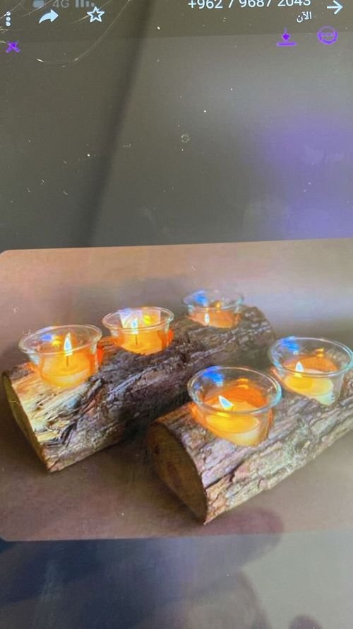 شمعدان ديكور جميل. 