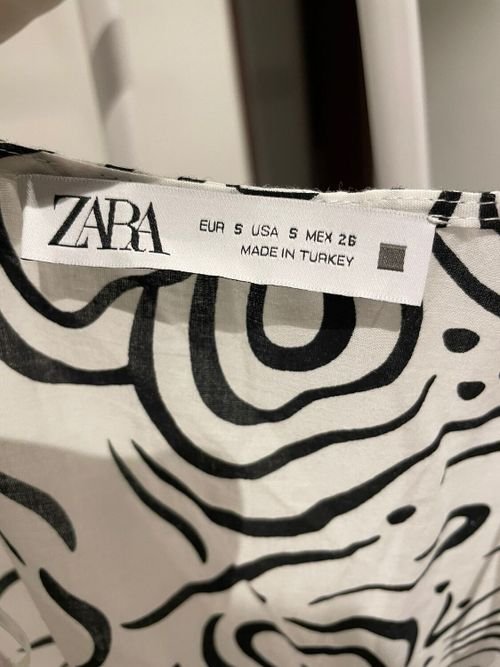 Zara Dress Made in Turkey