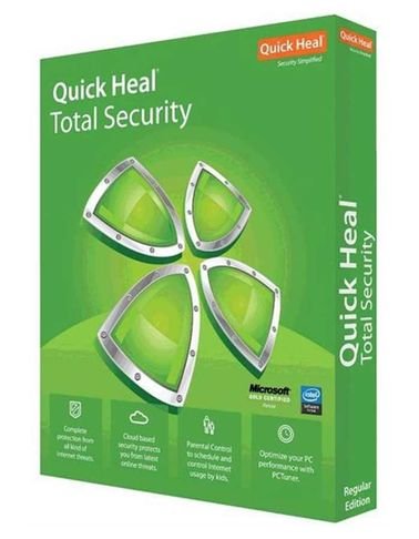 Quick Heal Total Security 2015- 1 User - QTS20150101