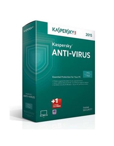 برنامج كاسبرسكي أنتي فايروس - 2015 - 2 مستخدمين - KAV150101ME