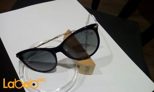 نظارات شمسية جوتشي - للنساء - إطار أسود - عدسة سوداء - موديل 371