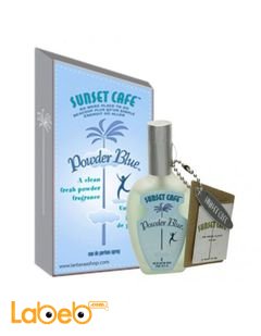 Sunset Cafe Powder blue Perfume - 100ml - for Unisex kids
