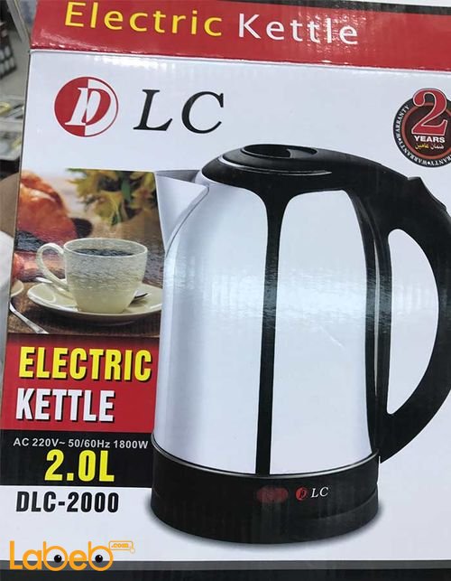 LC Electric Kettle - 2 Liter - 1800 Watt - DLC-2000 Model