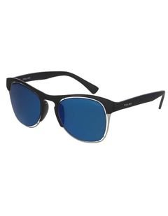 نظارات شمسية Police - للرجال - إطار أسود - عدسة زرقاء - موديل OFFSIDE