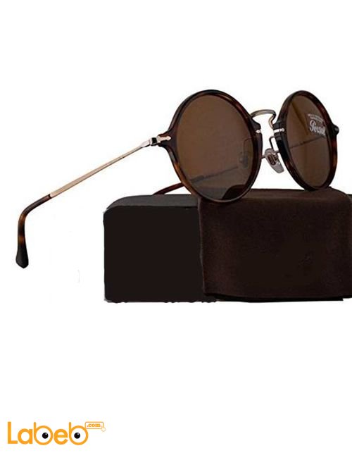 نظارات شمسية Persol - إطار بني - عدسة بنية - موديل PO3091SM