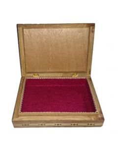 صندوق خشبي فسيفساء - موزاييك - لحفظ المجوهرات والأشياء الثمينة