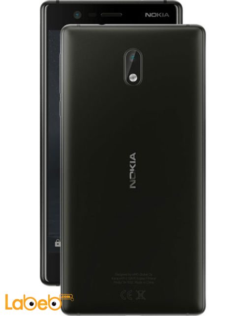 Nokia 3 smartphone - 16GB - 4G LTE - 5inch - Black color