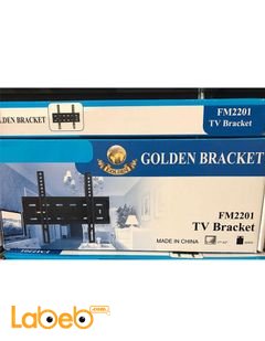 Golden TV Bracket - Fixed - Size 17-42inch - Black - FM2201