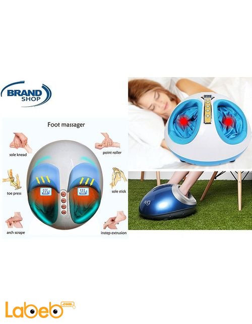 Shiatsu Foot Massager - with Heat and Timer - 3D massage