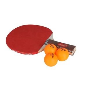 סט מטקות פינג פונג (טניס שולחן) כולל רשת וכדורים