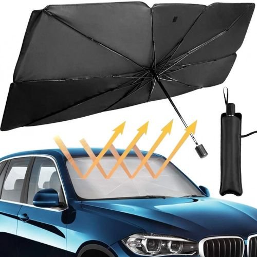 مظلة الشمس للسيارة  مصممة لحماية زجاج سيارتك الأمامي