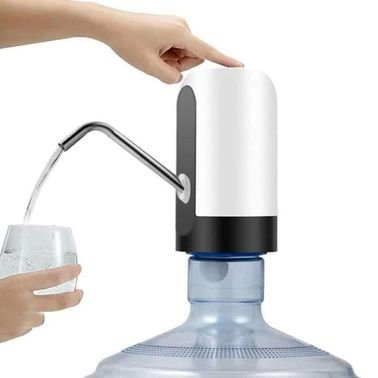 مضخة سحب مياه الشرب التلقائي USB شحن لاسلكي سحب الماء من قارورة الشرب المحمولة موزع المياه الكهربائي