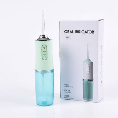 جهاز تنظيف الأسنان بالماء الكهربائي  وقابل للشحن عن طريق USB جهاز كهربائي لتنظيف الأسنان بالمياه 
