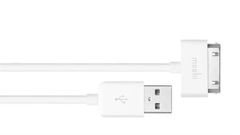 Moshi USB 2.0 to 30-Pin Cable -1m - White color- 99MO023101