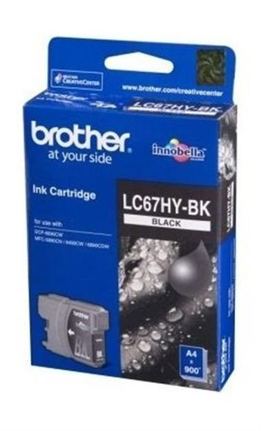 Brother Black Colour Ink Cartridge - LC67HY-BK