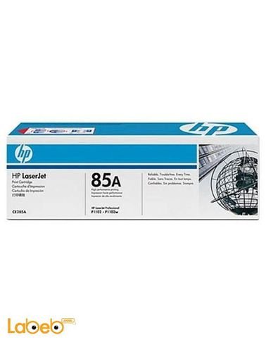 HP 85A LaserJet Toner Cartridge - Black color - model CE285A
