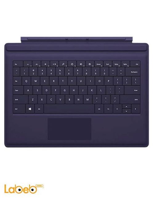 لوحة مفاتيح وغطاء مايكروسوفت - لون بنفسجي - موديل RF2-00003