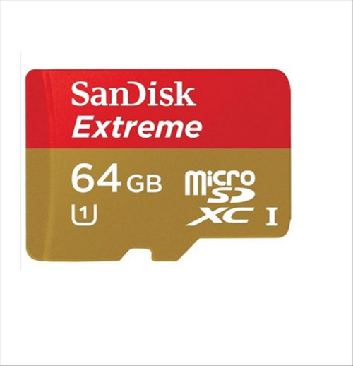 Sandisk SDQX MicroSD Class 10 Memory Card- 64GB -SDSDQX-064G-U46A