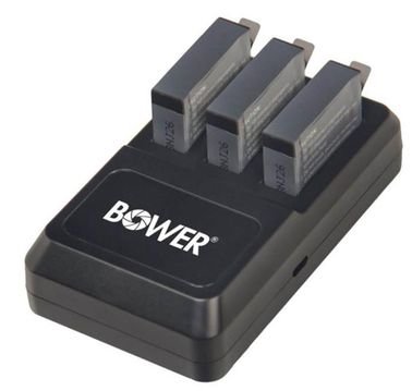 Bower Xtreme Action Series - Triple Battery Charger - for GoPro Hero 4