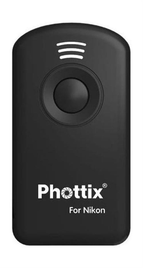 Phottix Infra-Red Remote for Nikon Camera - Black color - PHOTTIXITREM
