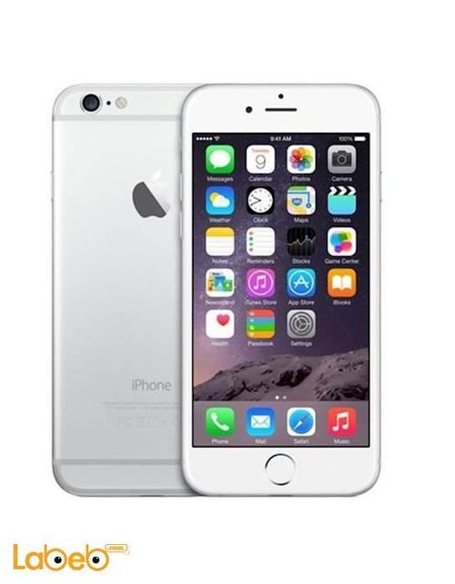 Apple iPhone 6 Smartphone -128GB  8MP LTE 4.7-inch -Silver - IPHONE 6
