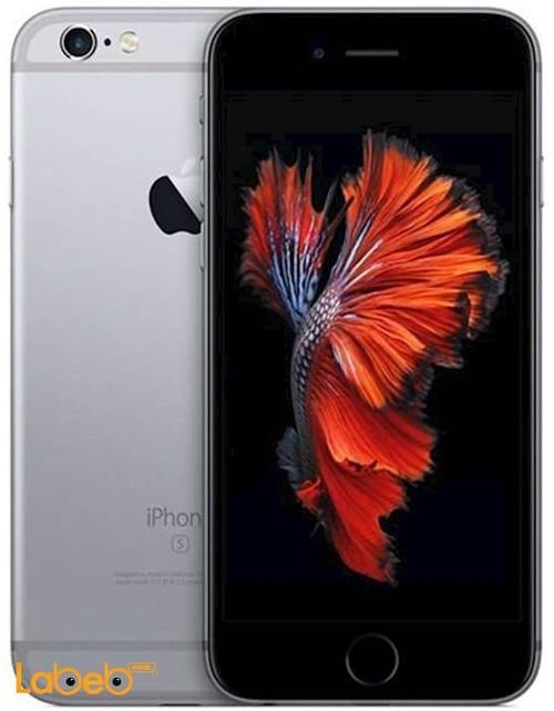 موبايل ايفون 6S ابل - ذاكرة 16 جيجابايت - 4.7 انش - رمادي - iPhone 6S