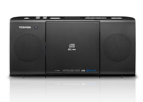 Toshiba CD Radio with Bluetooth - 13W - Black - TY-CWU25(K)BS