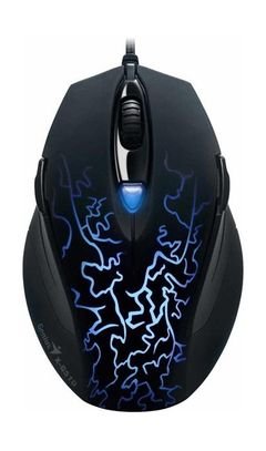 Genius Wired Gaming Mouse - Black color - MOUSE X-G510