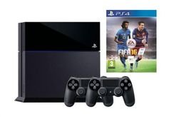 Sony PlayStation 4 1TB Console + 2 Controllers + Fifa 16 - EAP40040