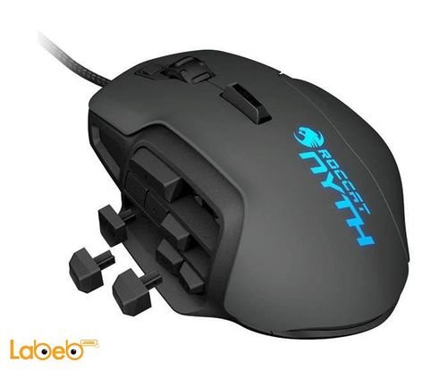 Roccat Nyth Modular MMO Gaming Mouse - Black - ROC-11-900 MOUSE