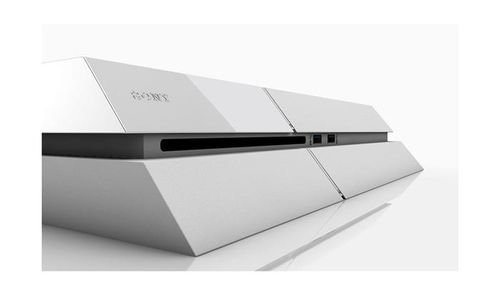جهاز بلاي ستيشن 4 سوني - 500 جيجابايت - أبيض - PS4-500GB+HDT+2CON