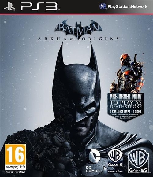 Batman: Arkham Origins - PS3 Game - 0/2013 - model BATMAN: ARKHAM ORI