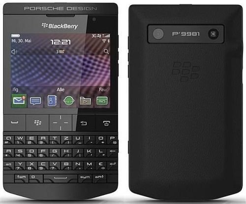 BlackBerry Porsche Design - 8GB - 2.8inch - black - P'9981