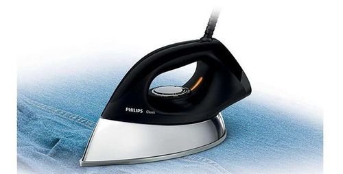 Philips Dry Iron 1200W - black color - model number GC186/86