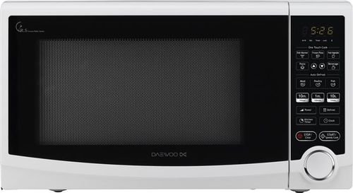 Daewoo Grill Microwave - 37 Litres - 1000W - White - KOR-136H