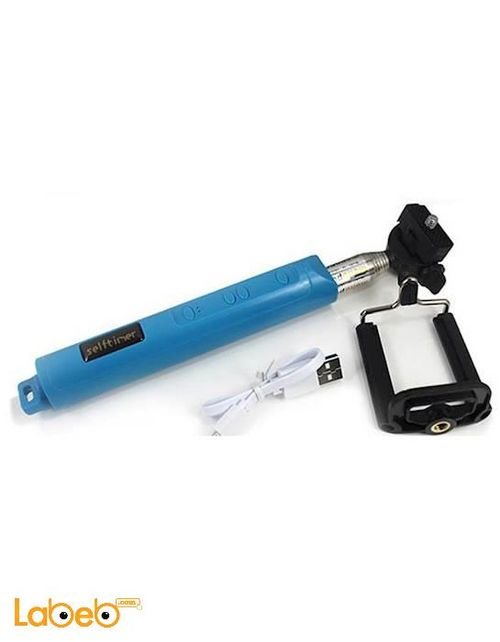 Vinsun Selfie Stick - Blue color - Bluetooth - Model VAS-160